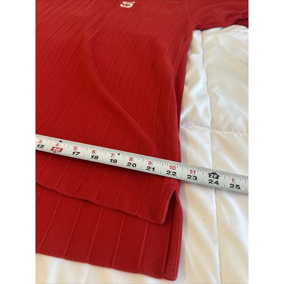 NC State Wolfpack The Alumni Collection Polo Shirt Adult Red Ribbed Size Men XL - Picture 10 of 10